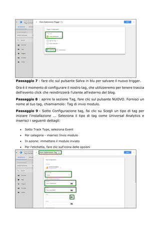 Google tag manager come funziona