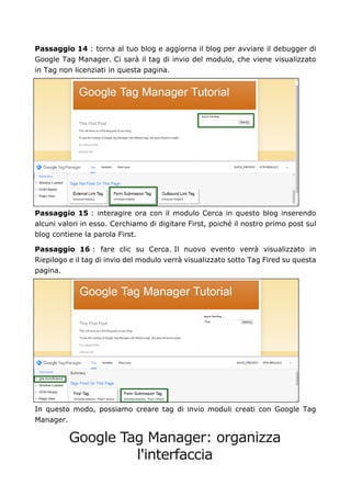 Google tag manager come funziona