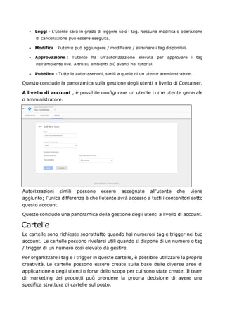Google tag manager come funziona