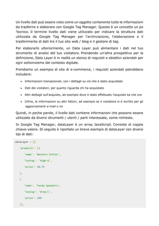 Google tag manager come funziona