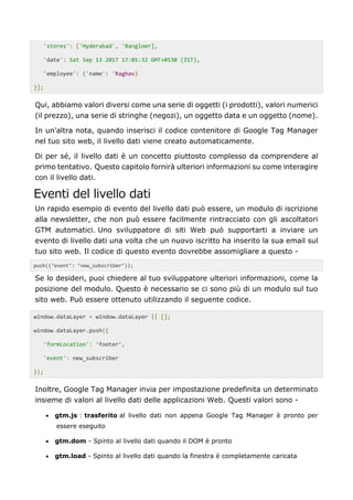 Google tag manager come funziona