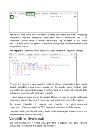 Google tag manager come funziona