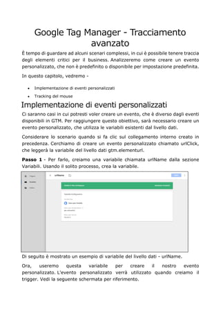 Google tag manager come funziona