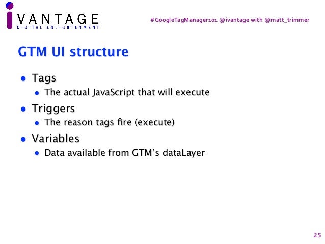 Google Tag Manager 101 Fundamentals Key Concepts Basic Tagging An