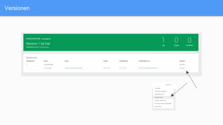 Versionen
 