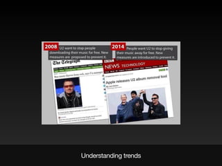 Understanding trends
 