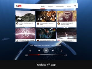 YouTube VR app
 