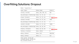 Overfitting Solutions: Dropout
 