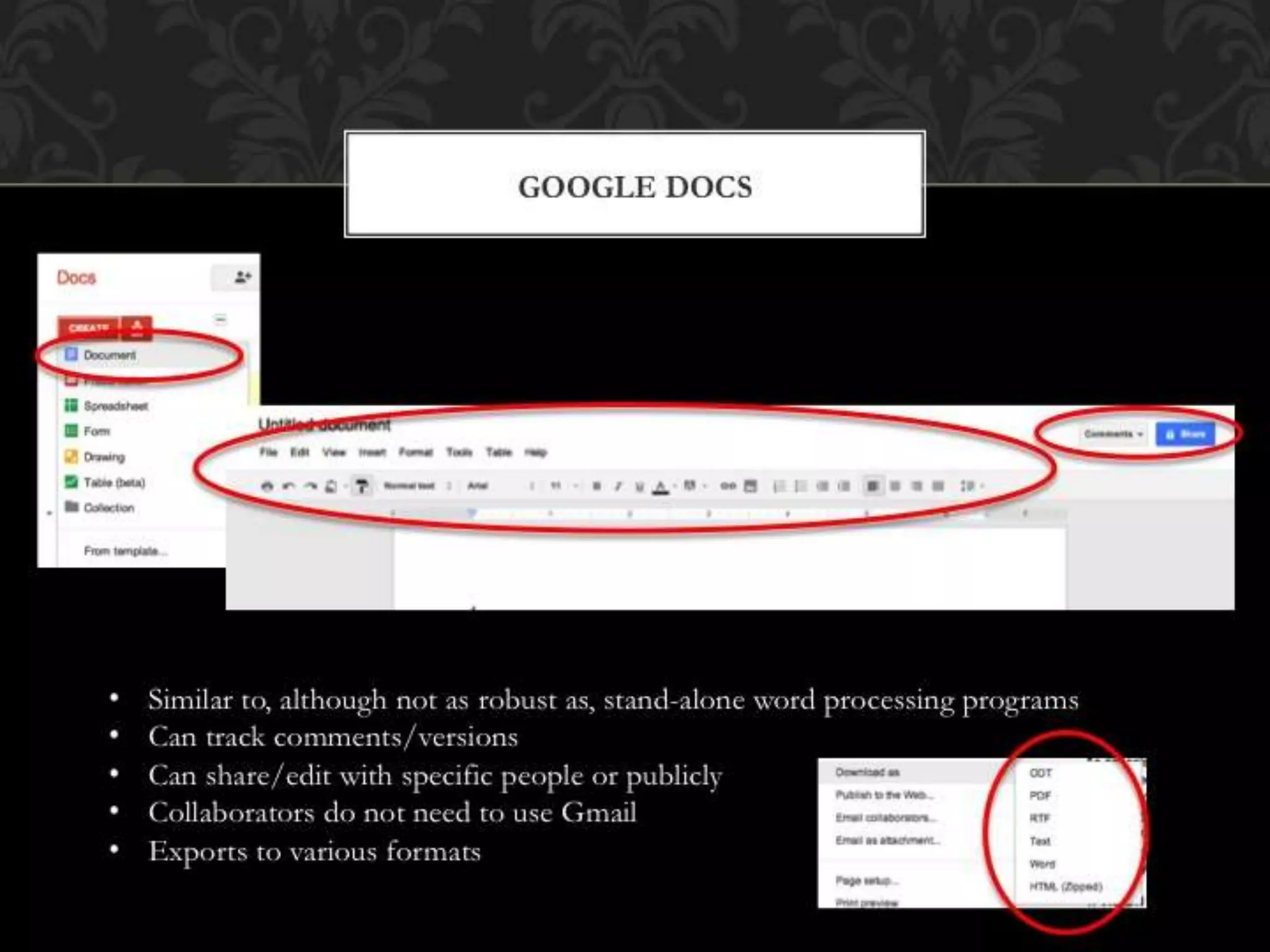 Google Tools for HS Librarians & Students