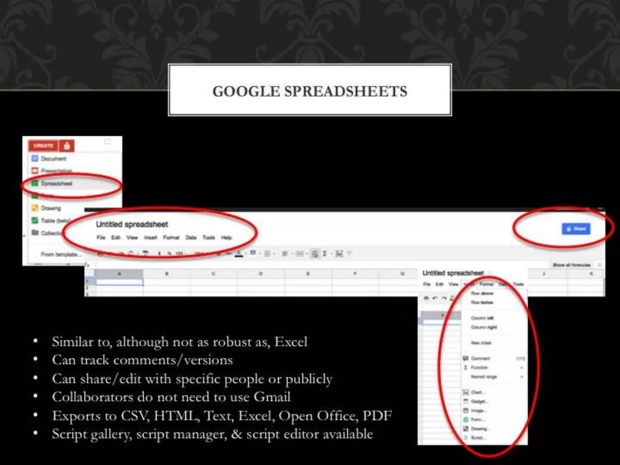 Google Tools for HS Librarians & Students