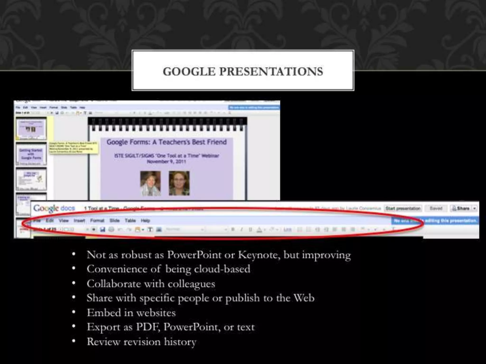 Google Tools for HS Librarians & Students