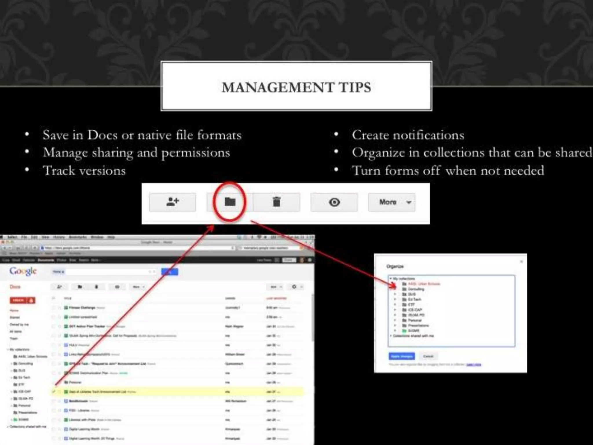 Google Tools for HS Librarians & Students