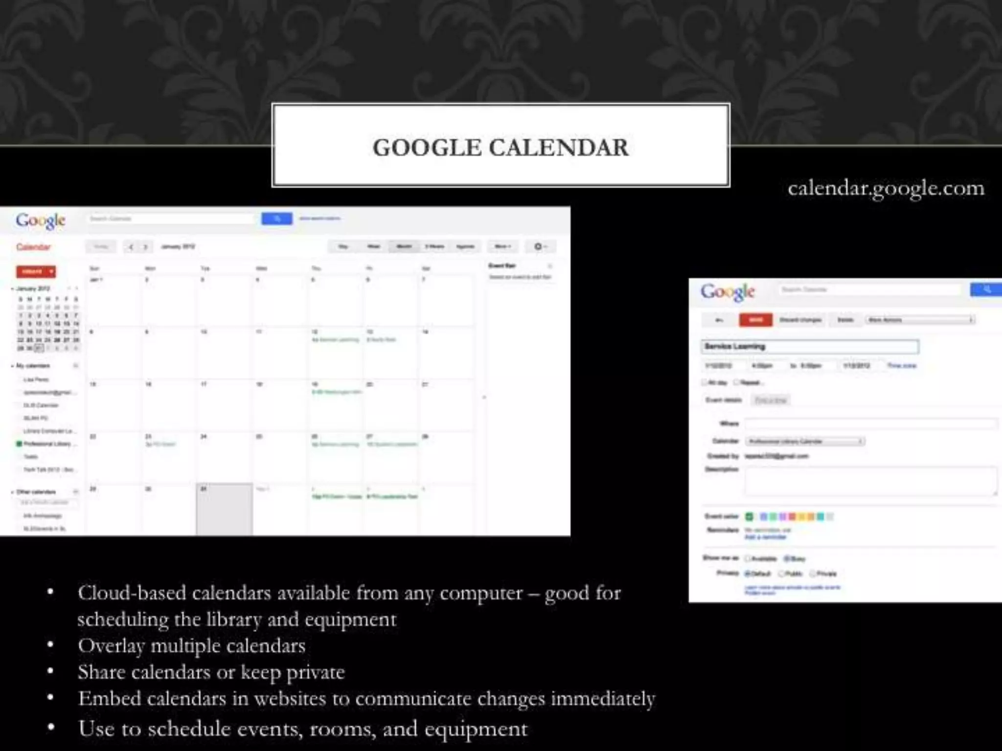 Google Tools for HS Librarians & Students