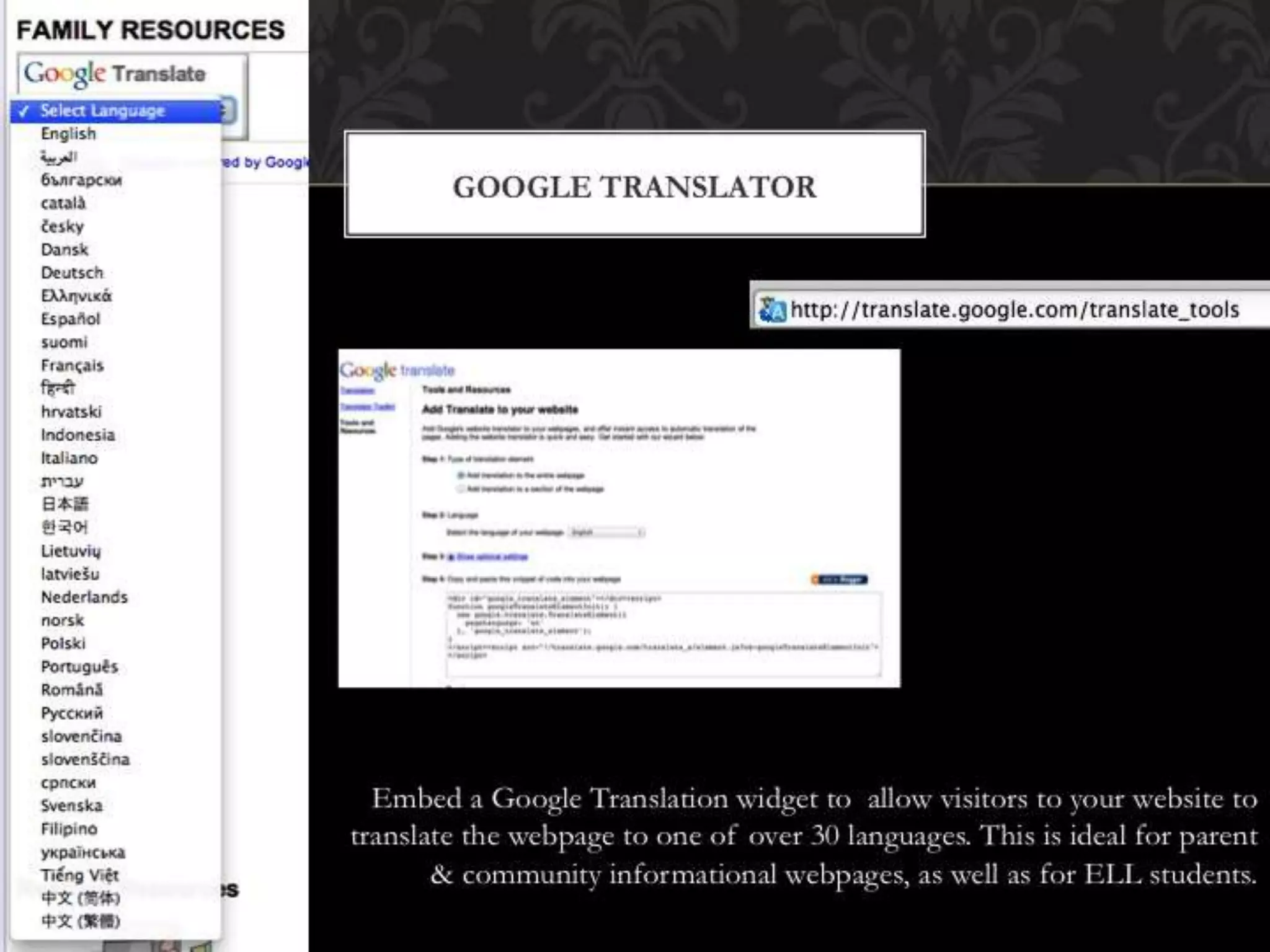 Google Tools for HS Librarians & Students
