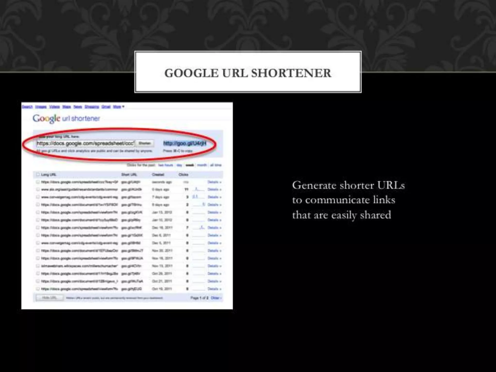 Google Tools for HS Librarians & Students