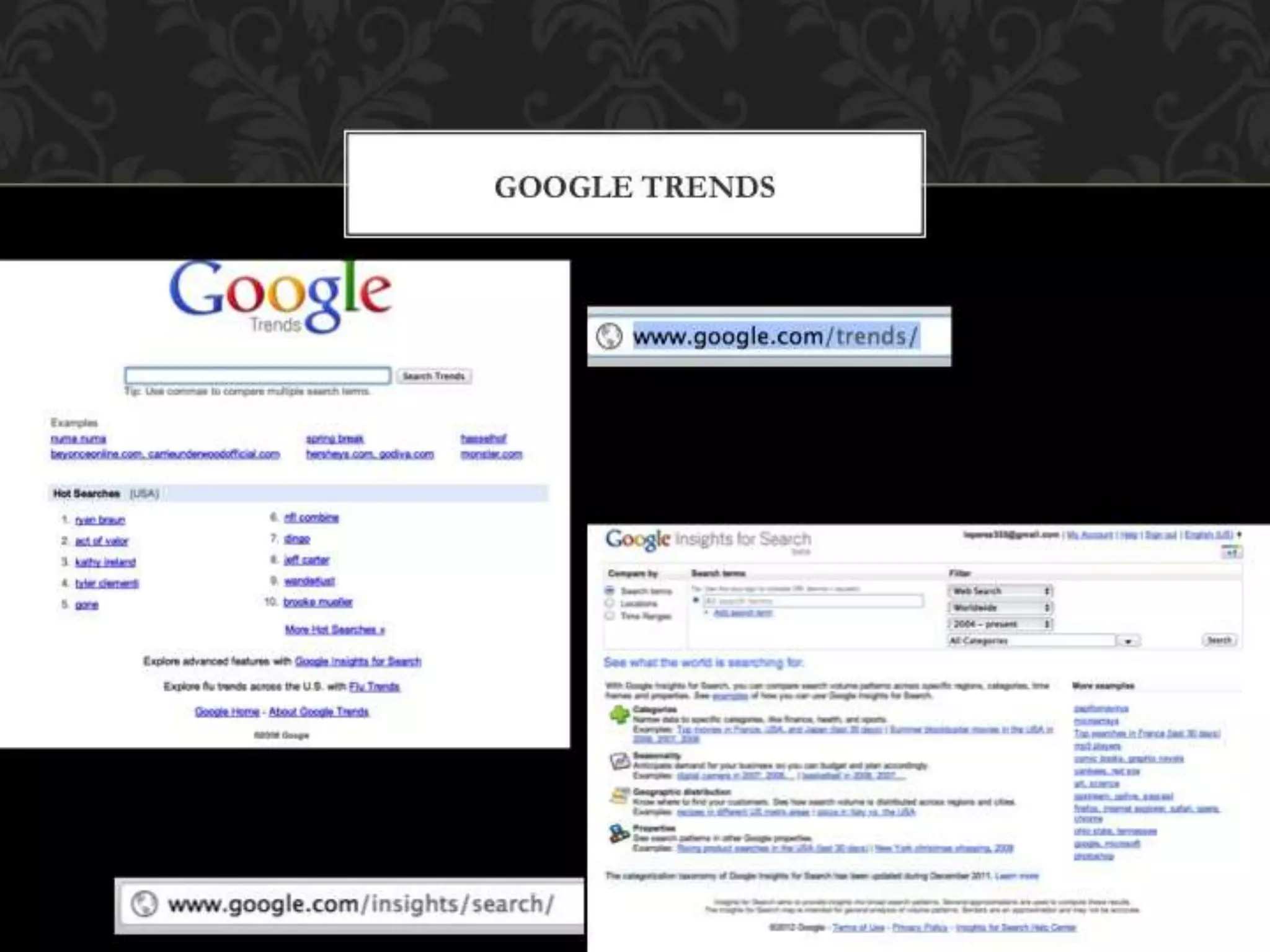 Google Tools for HS Librarians & Students
