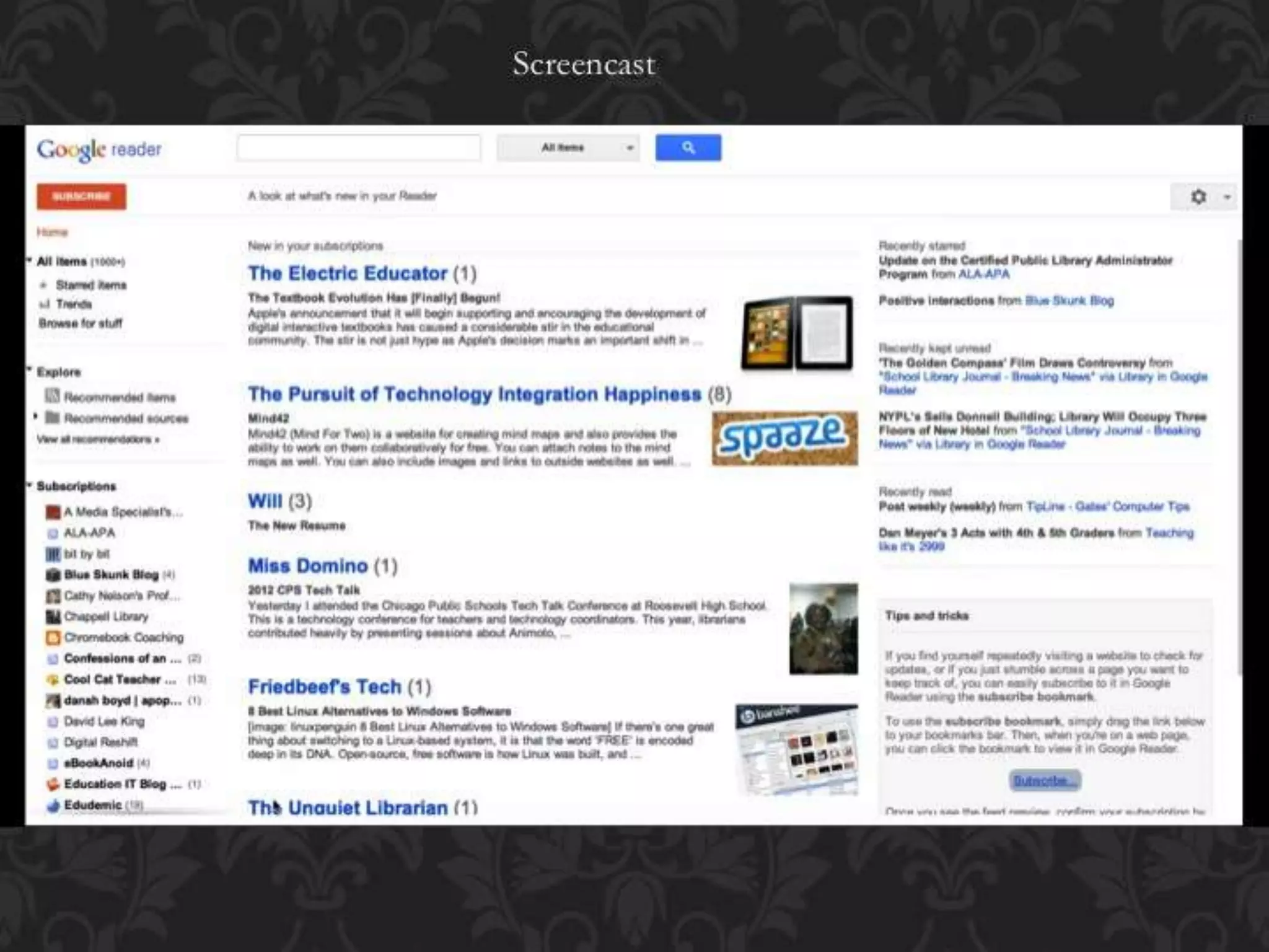 Google Tools for HS Librarians & Students