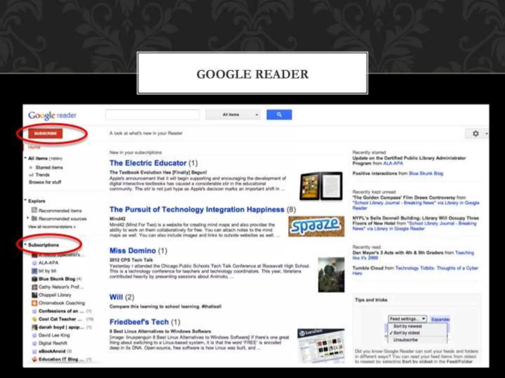 Google Tools for HS Librarians & Students
