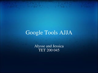 Google tools[1]