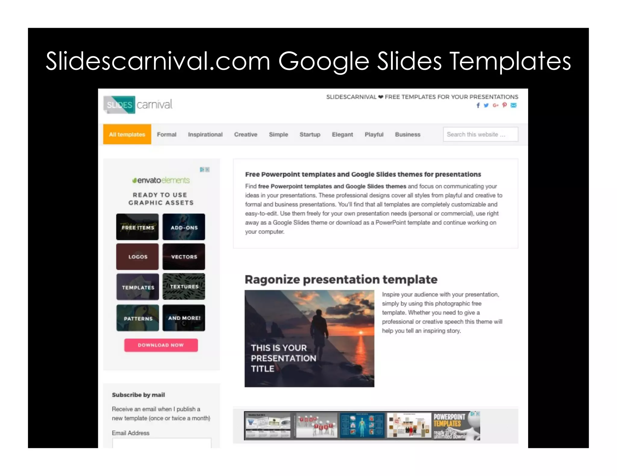 Slidescarnival.com Google Slides Templates