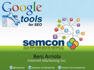 Benj Arriola
Internet Marketing Inc.
 