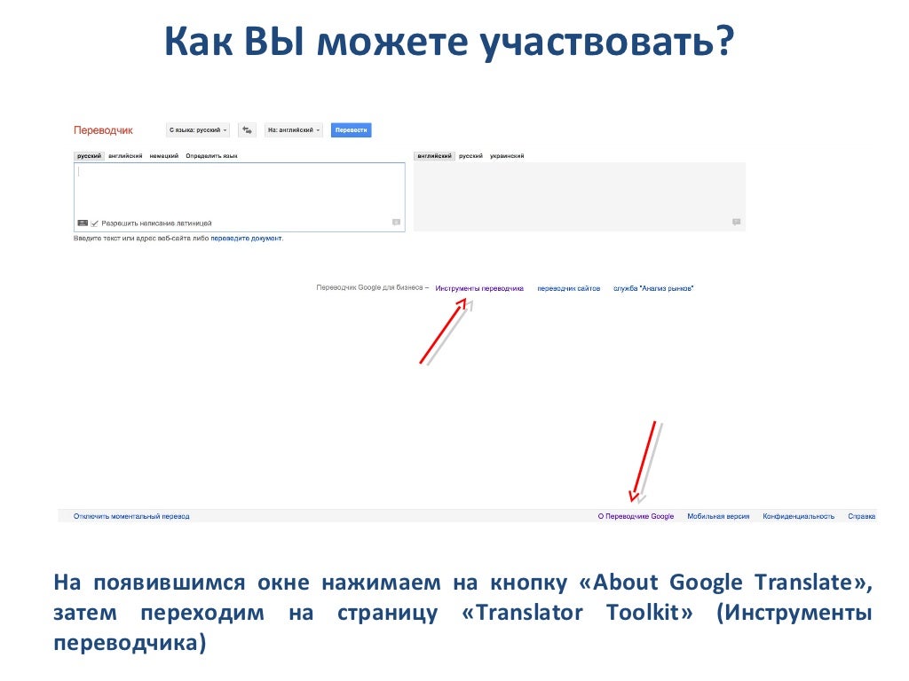 Google translate (new russian)