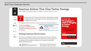 Real Time Customer Service
 