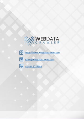 Understanding Web Scraping Foodhub Reviews
Web scraping involves extracting large amounts of data from websites in an automated manner.
Foodhub Reviews Scraper is designed to help businesses collect customer reviews from Foodhub,
a popular food delivery platform.
By scraping reviews, ratings, and feedback from customers, businesses can gain insights into
various aspects of their service, including food quality, delivery times, and customer satisfaction.
Instead of relying on manual data collection, Foodhub Reviews Data Collection through scraping
allows for real-time access to a large volume of structured data, which is essential for making
informed decisions.
Introduction
In today's dynamic quick-commerce landscape, staying competitive requires instant visibility
into market pricing trends and consumer preferences. This case study examines how a leading
grocery delivery chain with 30+ online stores across major Indian metropolitan areas
leveraged Real-Time Grocery Price Monitoring solutions from us to transform their business
intelligence capabilities and market positioning strategies.
The client struggled with maintaining competitive pricing across thousands of SKUs and
identifying regional pricing patterns. They also suffered revenue leakage due to suboptimal
pricing strategies. They needed a comprehensive solution to provide detailed insights into
quick-commerce market dynamics and enable precise price optimization across their diverse
grocery catalog.
The client revolutionized their approach to pricing strategy and inventory management by
implementing advanced Grocery Price Data Scraping technologies. This resulted in
remarkable improvements in market responsiveness, profit margins, and substantial revenue
growth.
Client Success Story
A rapidly expanding cross-border e-commerce business targeting South Korea partnered with
us to address critical challenges in maintaining competitive pricing on Coupang. Despite
offering quality products, they struggled with pricing optimization due to Coupang’s dynamic
environment and heavy competition. Implementing a Coupang Product Price Scraping Service
became crucial as pricing inefficiencies impacted their conversion rates and revenue growth.
Managing over 5,000 SKUs across diverse categories added further complexity, especially
during high-traffic events when price shifts occurred rapidly. Their manual monitoring
methods were insufficient, leading to lost sales opportunities and a weakened market
position.
Recognizing that a strategic approach to price positioning was vital for scaling in the Korean e-
commerce space, the leadership team realized that without consistent access to competitor
pricing through Coupang product price scraping, they could not make timely and competitive
adjustments across their vast catalog.
Key Challenges Faced by the Client
The client encountered significant challenges in implementing data-driven pricing strategies
on Coupang’s platform:
Fragmented Market Insights
Without robust Coupang Scraping Services, the client had limited access to competitor
pricing, promotions, and positioning, restricting their ability to make informed, dynamic
pricing decisions across their product range.
Slow Pricing Adjustments
Due to the lack of automated Coupang Price Scraping, manual monitoring delayed pricing
updates by 3–5 days, causing the client to miss critical opportunities during promotional
windows and market shifts.
Limited Analytics Power
The client’s legacy systems couldn't handle the required scale of pricing data. They needed
advanced E-Commerce Data Scraping technologies to uncover pricing trends, identify market
patterns, and optimize responsiveness.
https://www.webdatacrawler.com
sales@webdatacrawler.com
+1 424 3777584
 