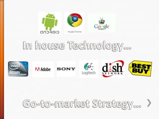 Go-to-market Strategy…In house Technology…