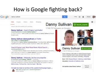 How is Google fighting back?
 