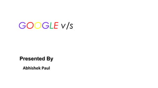 Google vs microsoft | PPT