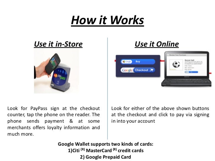 google wallet wallet works
