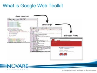 What is Google Web Toolkit 