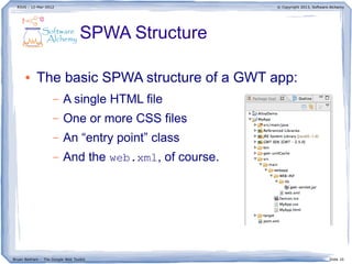 Google Web Toolkit: a case study | PDF