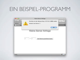 EIN BEISPIEL-PROGRAMM

 