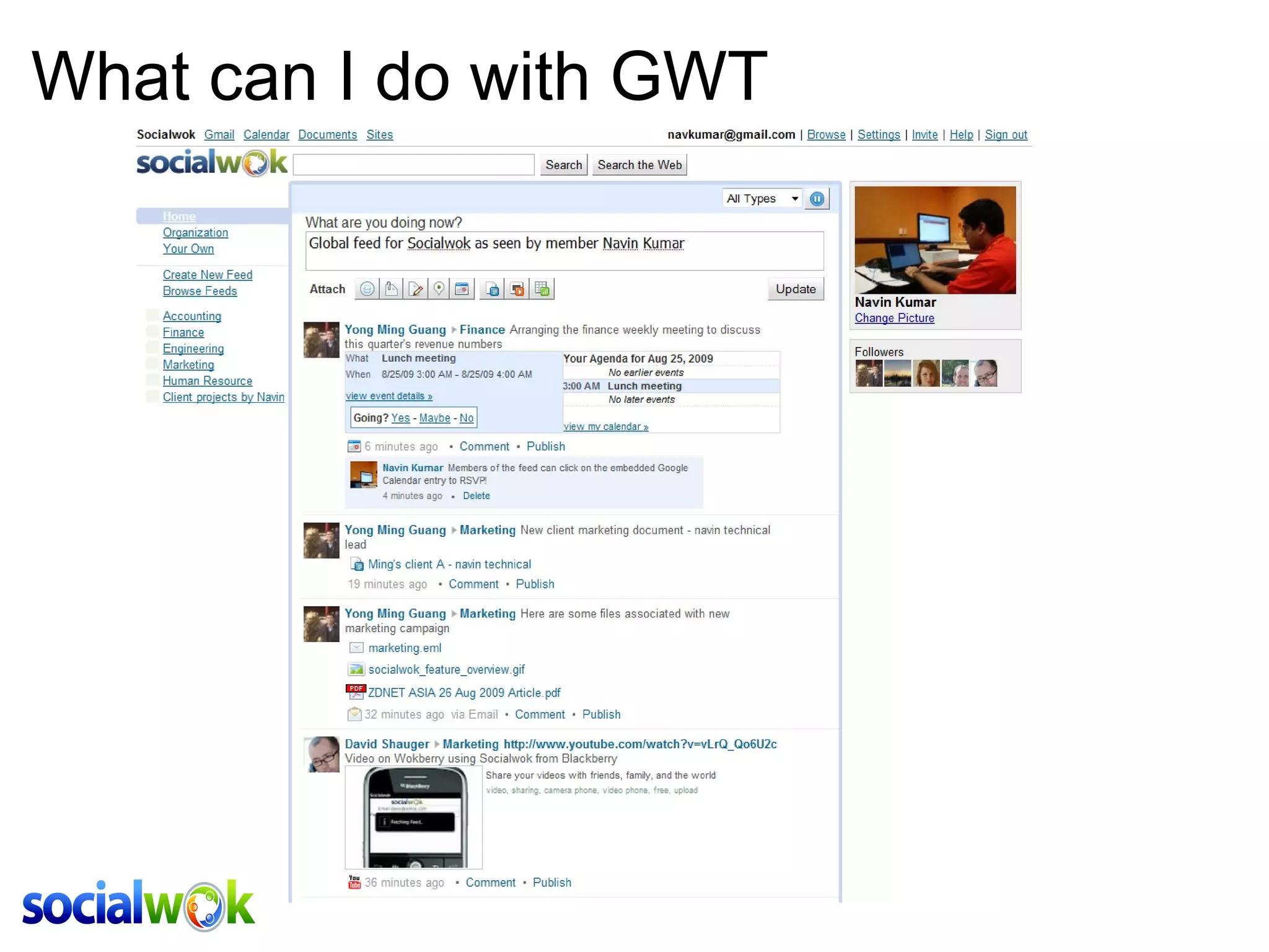 What can I do with GWT 