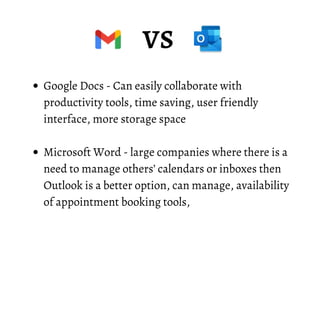 Google Workspace (formerly G Suite) vs Microsoft 365 – Which is better ...