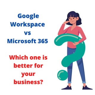 Google Workspace (formerly G Suite) vs Microsoft 365 – Which is better ...