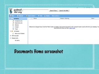 Documents Home screenshot 