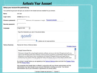 Activate Your Account 
