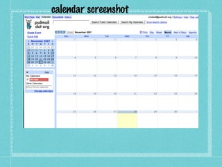 calendar screenshot 