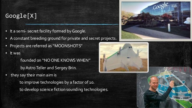 google x ongoing projects google x projects