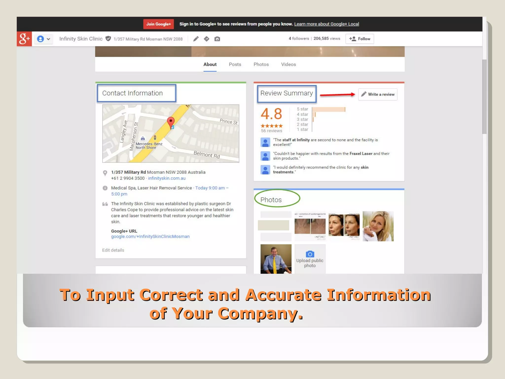To Input Correct and Accurate InformationTo Input Correct and Accurate Information
of Your Company.of Your Company.
 
