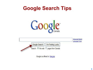 Google Search Tips 