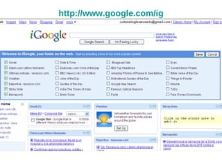 http:// www.google.com / ig 