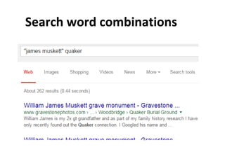 Search word combinations
 