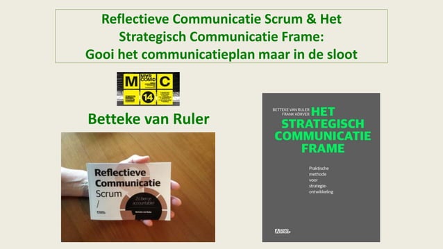 Gooi het communicatieplan maar in de sloot (MARCOM14) | PPT