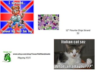 12” Flourite Chips Strand
$2
 