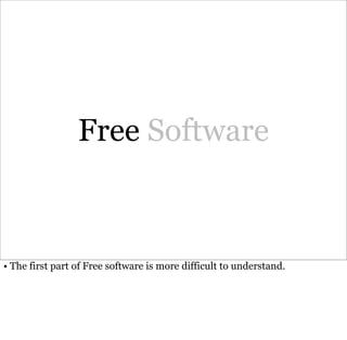 Go Open 08: FLOSS What And Why