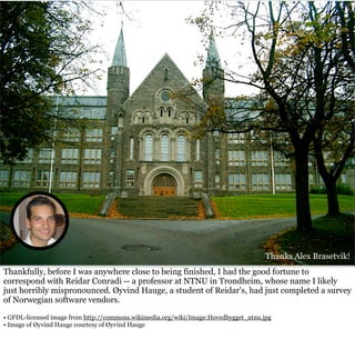 Go Open 08: FLOSS What And Why